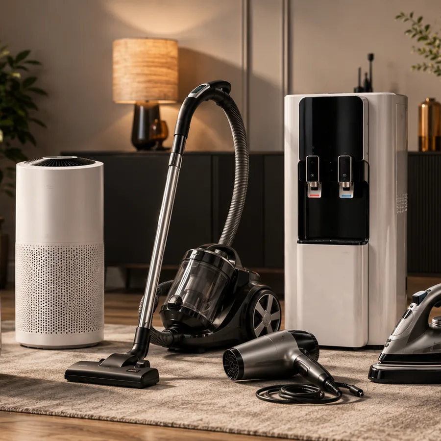 Water Purifier और Geyser